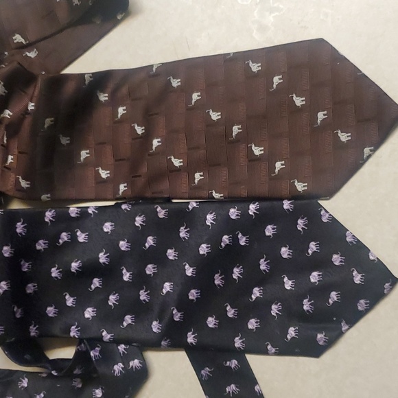 2 PIERRE CARDIN SILK  and  Variety silk vintage ties - Picture 5 of 7